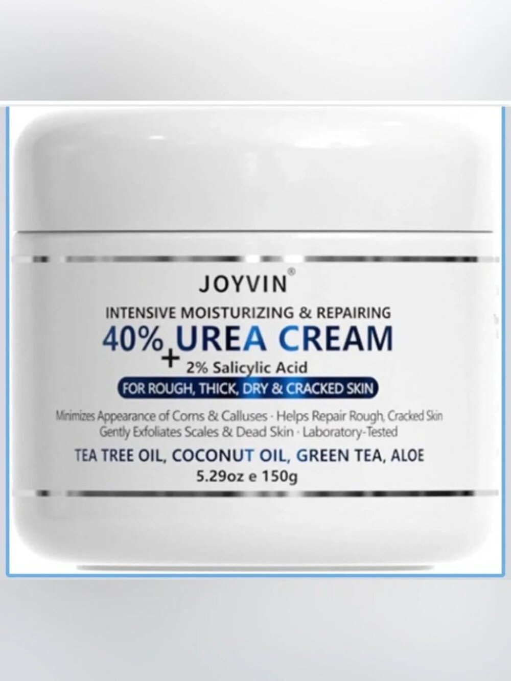 Joyvin 40% Urea Cream for intensive moisturizing and repairing of rough skin